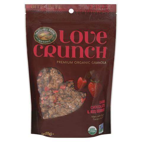Nature's Path Love Crunch Organic Dark Chocolate & Red Berries Granola 11.5 OZ