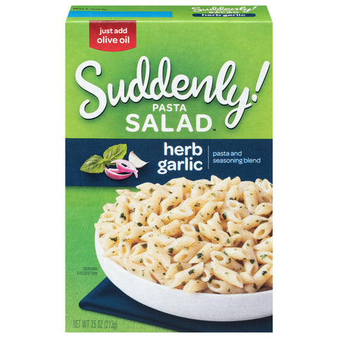 Suddenly! Herb Garlic Pasta Salad 7.5 oz - 12 Pack
