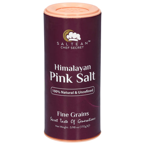 Saltean Fine Grains Himalayan Pink Salt 5.98 oz