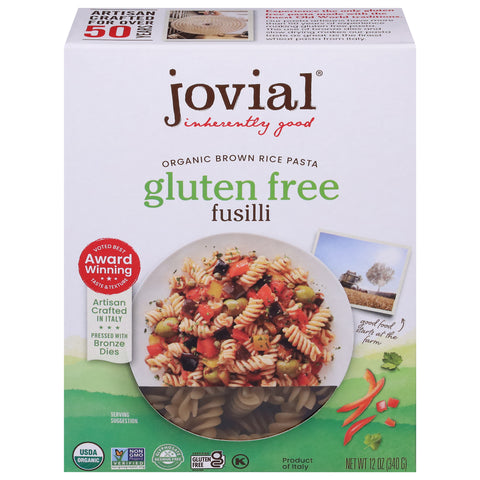 Jovial Gluten Free Fusilli 12 oz - 12 Pack