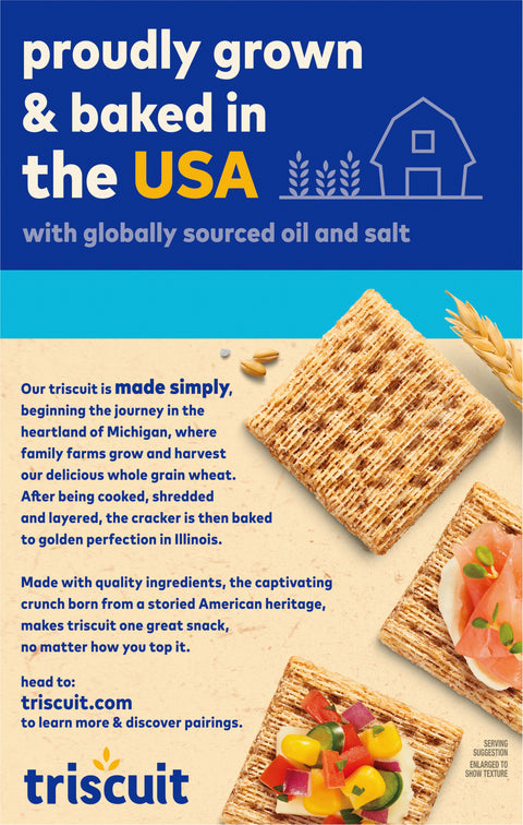 Nabisco Triscuit Hint Of Salt Crackers 8.5 OZ