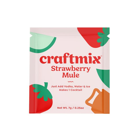 Craftmix Craftmix Strawberry Mule Single Serving/Caddy Refill - 0.25 OZ 24 Pack