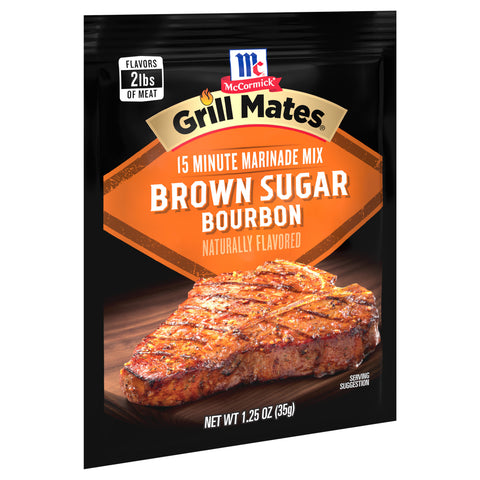 McCormick Grill Mates Seasoning Brown Sugar Bourbon 1.25 OZ