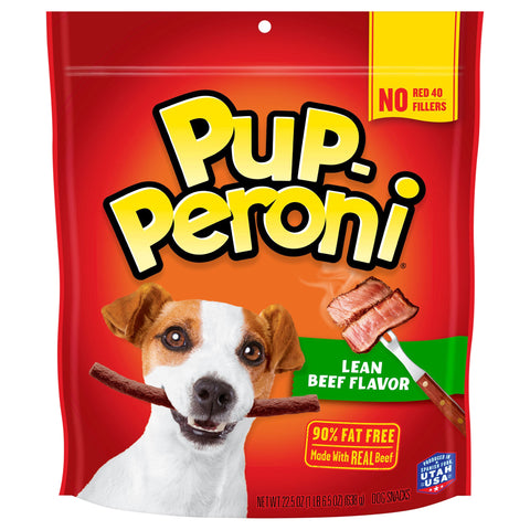 Pupperoni Dog Treats Lean Beef 22.5 OZ