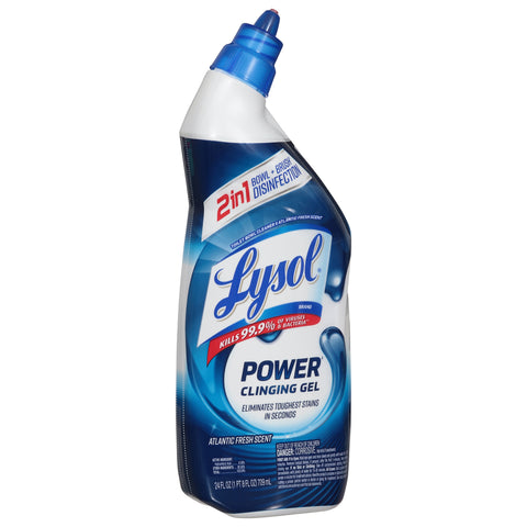 Lysol Power Toilet Bowl Cleaner 24 FZ