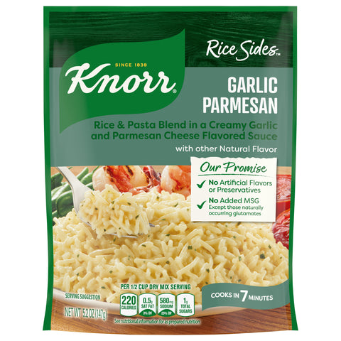 Knorr Rice Sides Garlic Parmesan 5.2 OZ