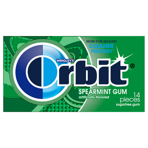 Orbit Spearmint Gum 14 CT