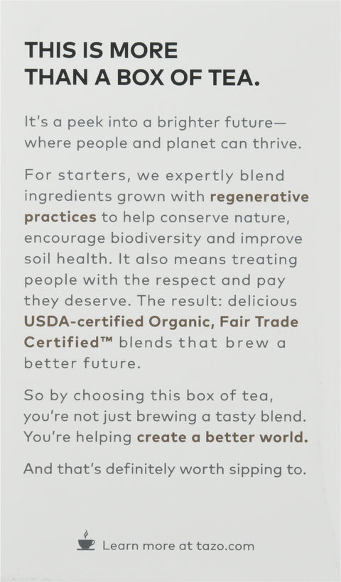 Tazo Organic Tea Black Awake English Breakfast 16 CT