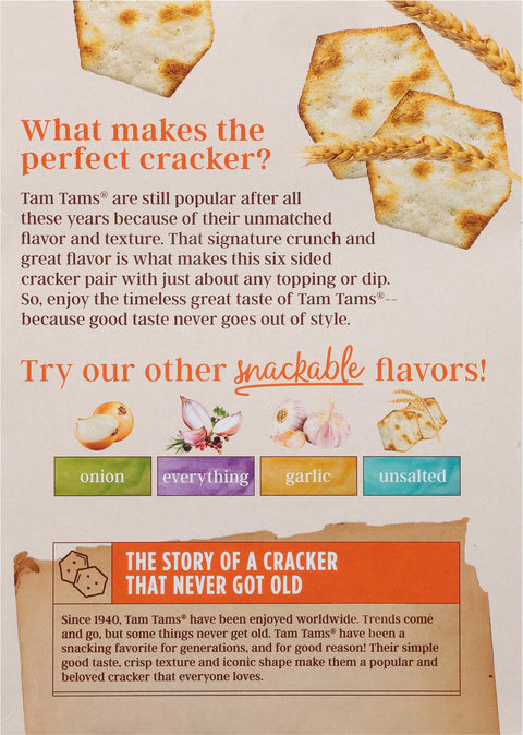 Manischewitz Tam Tams Original 9.6 OZ