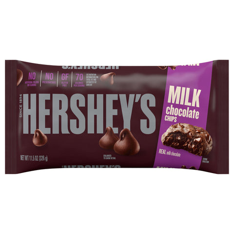 Hershey's Baking Chips Milk Chocolate 11.5 OZ