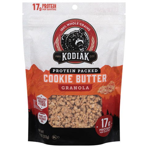Kodiak Protein Packed Cookie Butter Granola 11 oz