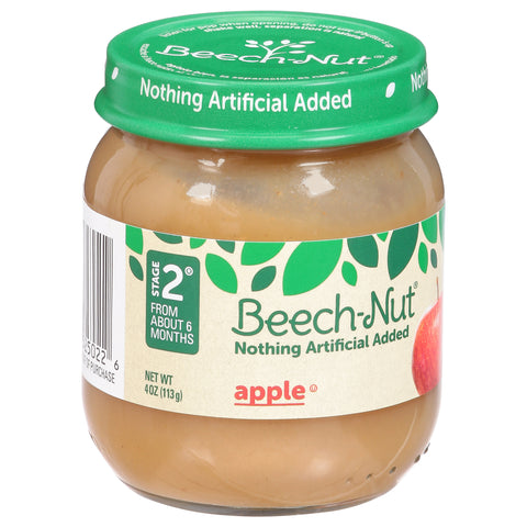Beechnut Stage 2 Apples 4 OZ