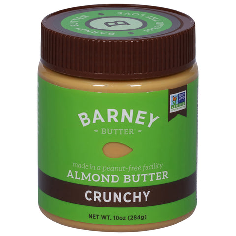 Barney Butter Gluten Free Crunchy Almond Butter 10 OZ