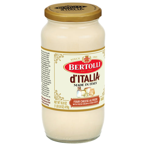 Bertolli D'italia 4 Cheese Alfredo Sauce 16.9 OZ