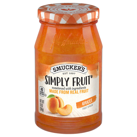 Smucker's Simply Fruit Apricot 10 OZ