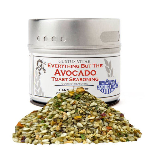 Gustus Vitae Everything But The Avocado Toast Seasoning - 2.3 OZ 8 Pack