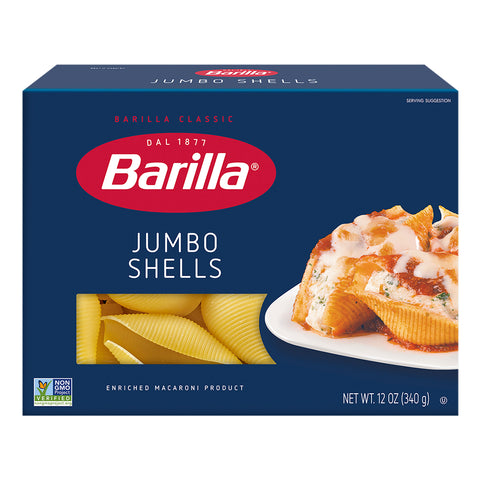 Barilla Pasta Jumbo Shells 12 OZ