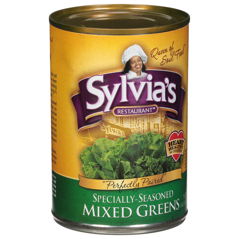 Sylvia's Seasoned Mixed Greens 14.5 OZ