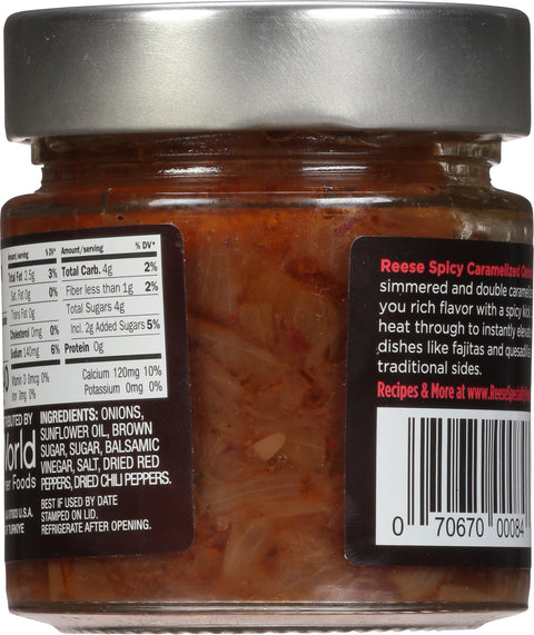 Reese Spicy Caramelized Onions 7 OZ