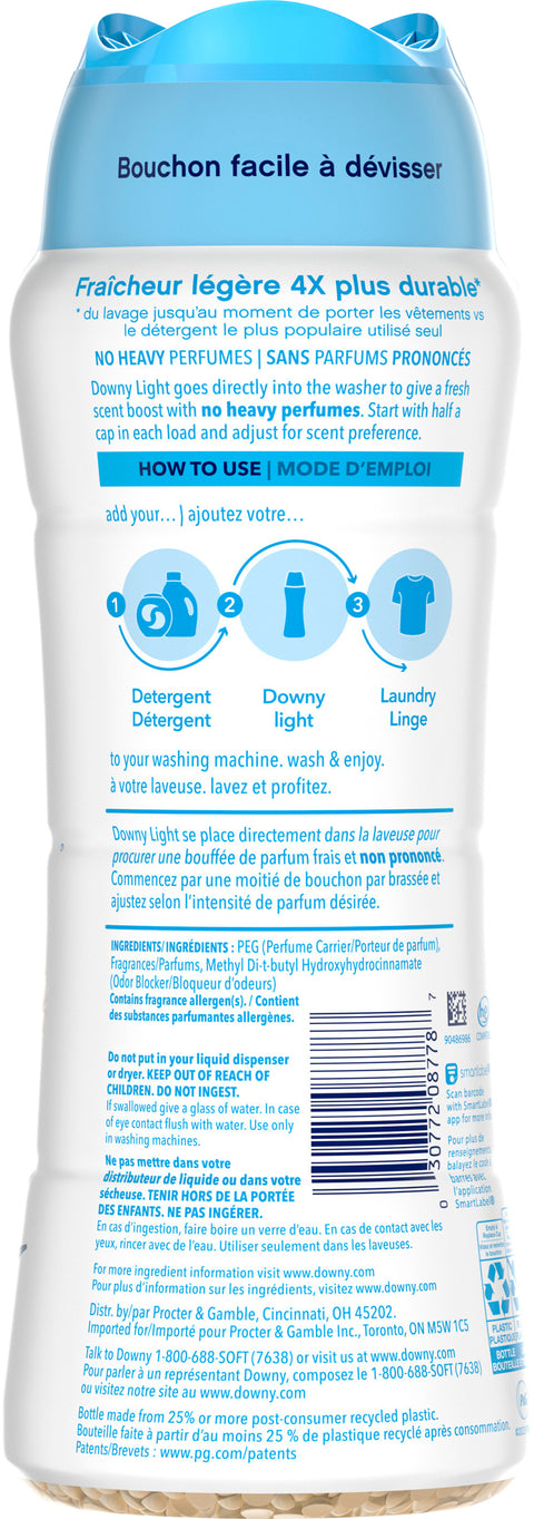 Downy Light In-Wash Scent Ocean Booster Beads 18.2 OZ