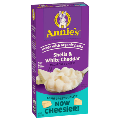 Annie's Homegrown Shells And White Cheddar Mac and Cheese 6 OZ
