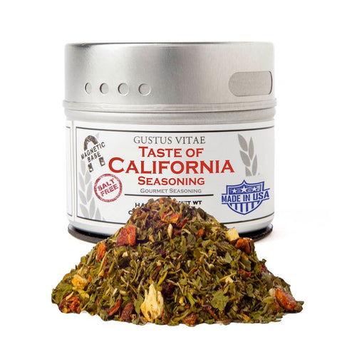 Gustus Vitae Taste of California Seasoning - 0.7 OZ 8 Pack