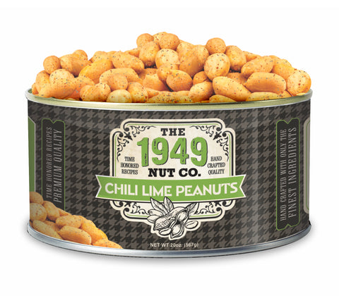 1949 Nut Company Chili Lime Peanuts 20 OZ - 12 Pack