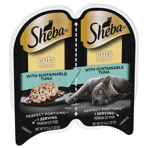 Sheba Tuna Cuts In Gravy Cat Food 2.64 OZ