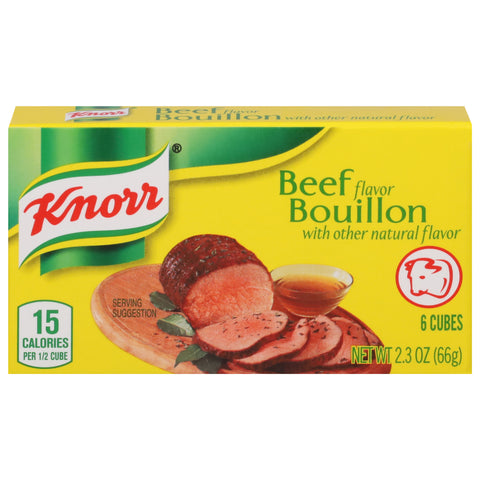 Knorr Beef Extra Large Bouillon Cubes 2.3 OZ