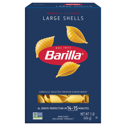 Barilla Pasta Large Shells 16 OZ
