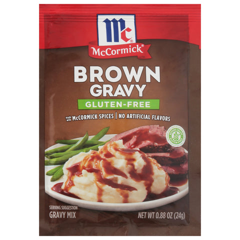 McCormick Gluten-Free Brown Gravy - 0.88 OZ 12 Pack