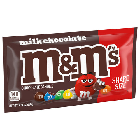 M&M's Milk Chocolate King Size 3.14 OZ