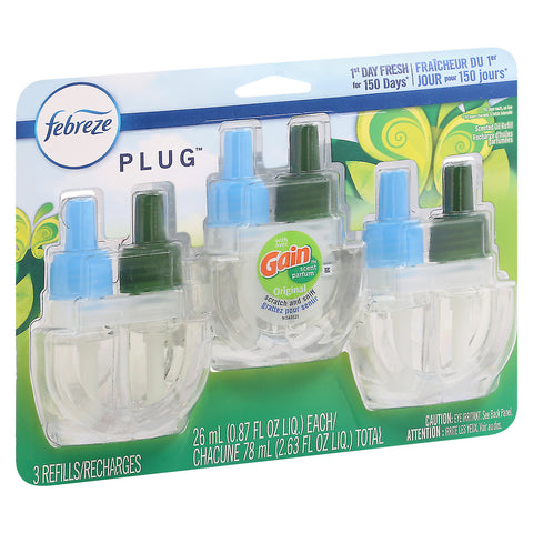 Febreze Plug Original Scented Oil Refill 3