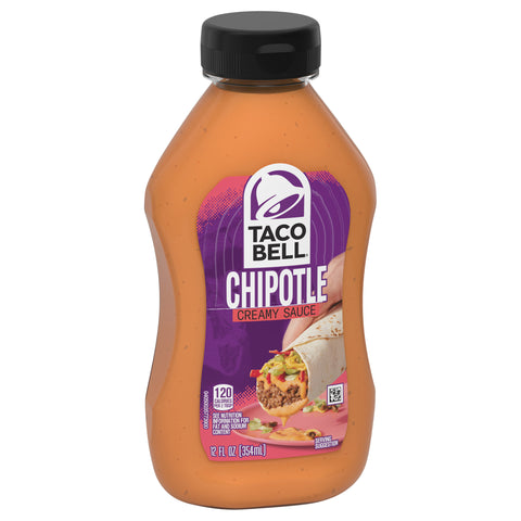 Taco Bell Creamy Chipotle Sauce 12 FZ