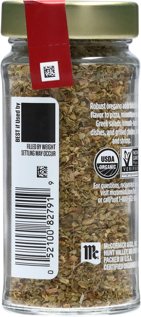 McCormick Gourmet Organic Oregano - 0.5 OZ 3 Pack