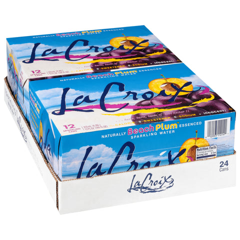 La Croix Sparkling Water Beach Plum 144 FZ