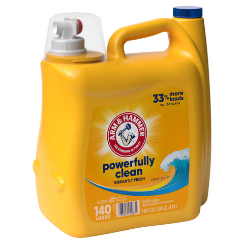 Arm & Hammer Clean Burst Liquid Detergent 140 FZ
