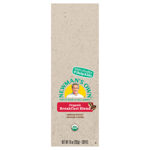 Newman's Own Organic Ground Breakfast Blend 10 OZ