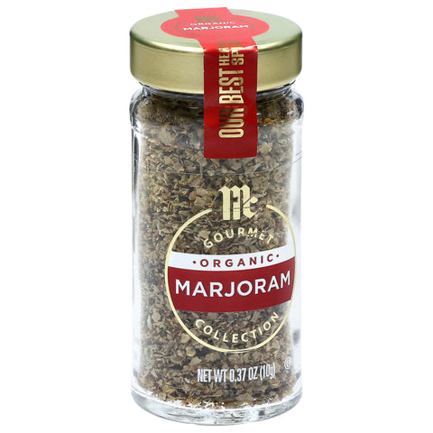 McCormick Marjoram Organic - 0.37 OZ 3 Pack