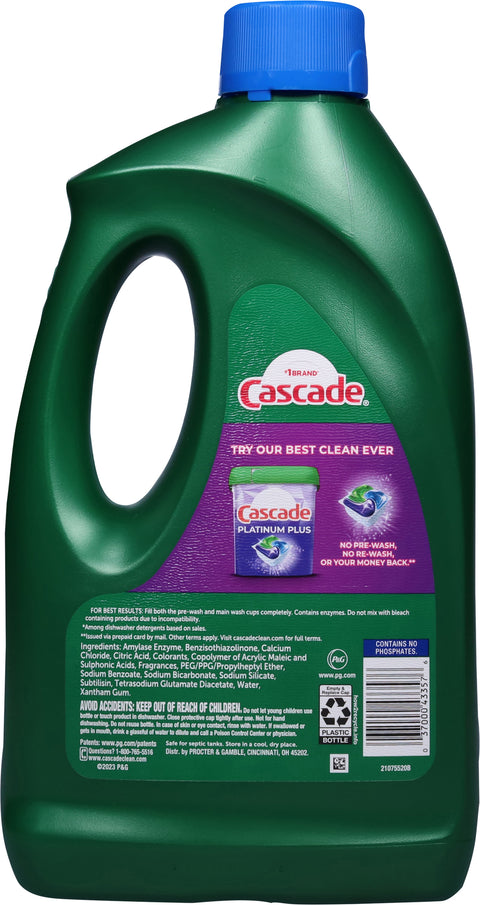 Cascade Complete Gel Citrus Breeze 75 OZ