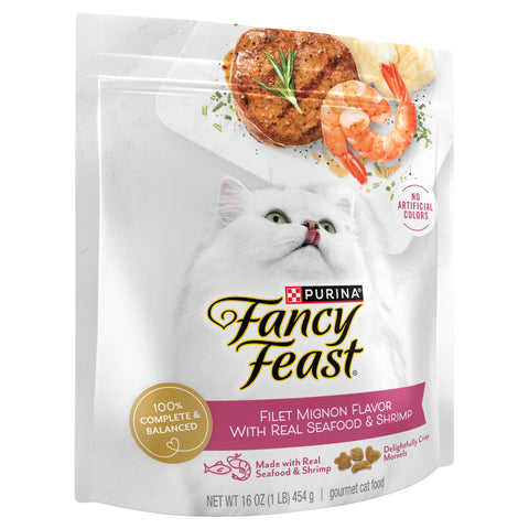 Fancy Feast Filet Mignon Flavor With Real Seafood & Shrimp 16 OZ
