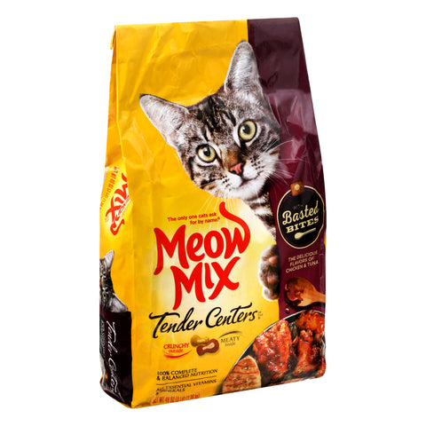 Meow Mix Tender Centers Chicken And Tuna Cat Food 3 LB