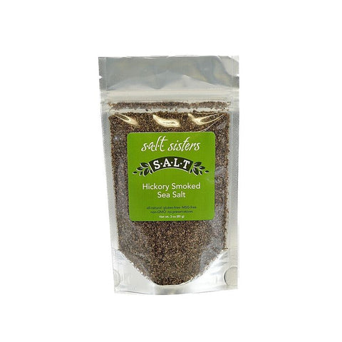 s.a.l.t. sisters Hickory Smoked Sea Salt - 3 OZ 6 Pack