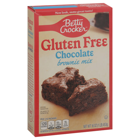 Betty Crocker Mix Brownies Gluten Free Chocolate 16 OZ
