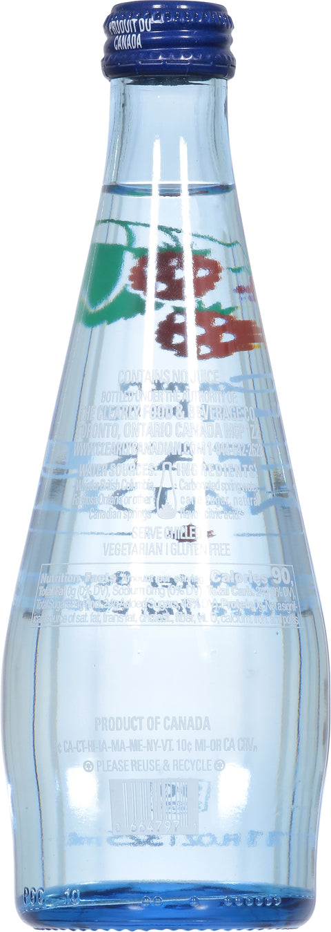 Clearly Canadian Water Beverage Country Raspberry 11 FZ