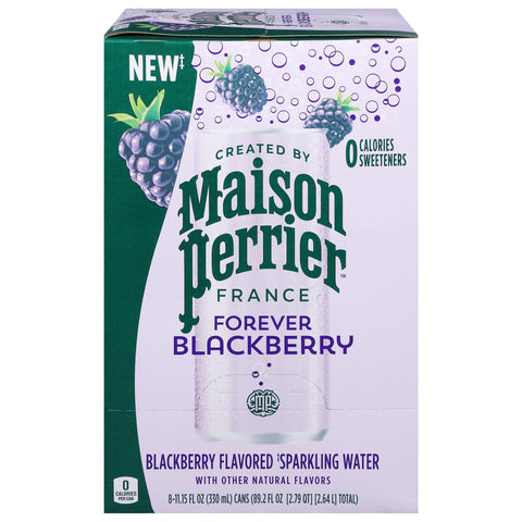Maison Perrier Forever Blackberry Sparkling Water Can 8 ea