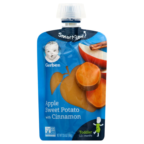 Gerber Apple Sweet Tomato 3.5 oz - 12 Pack