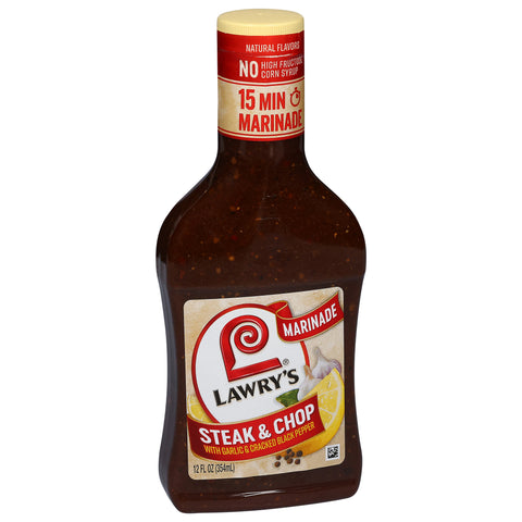 Lawry's Marinade Steak & Chop 12 FZ