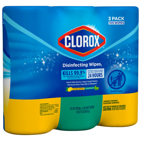 Clorox Disinfecting Wipes 105 CT