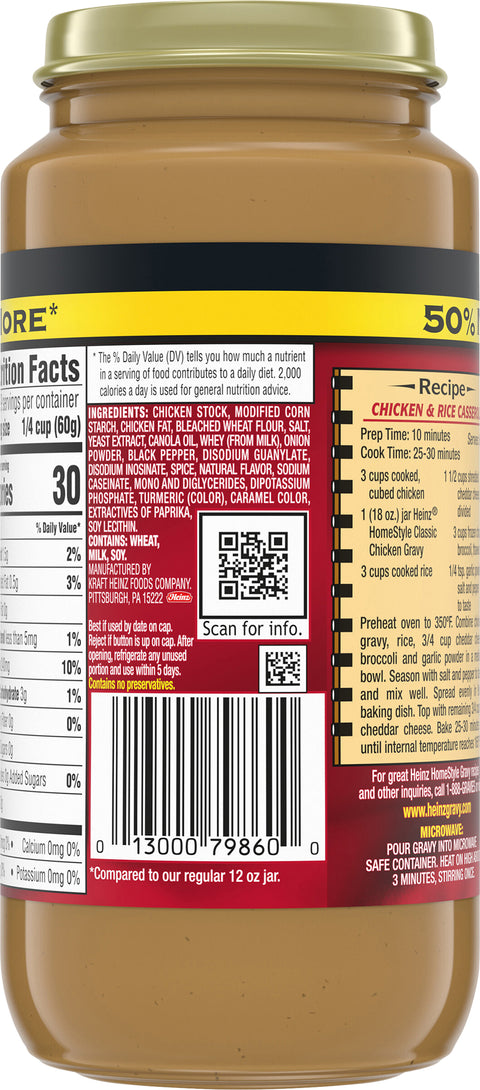 Heinz Gravy Chicken 18 OZ